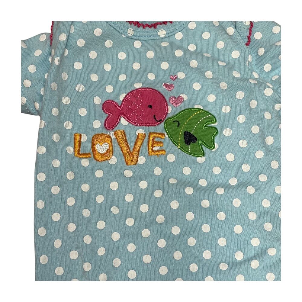 Baby Clothes Outfits Bodysuits Bib Pants 3-6 Months Multicolor Lot of 7 - Picture 3 of 6